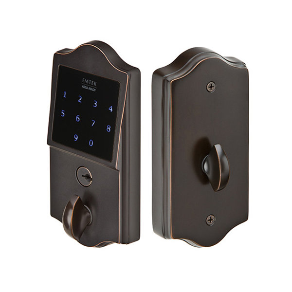 Emtek EmTouch Classic Electronic Touchscreen Deadbolt Wayfair